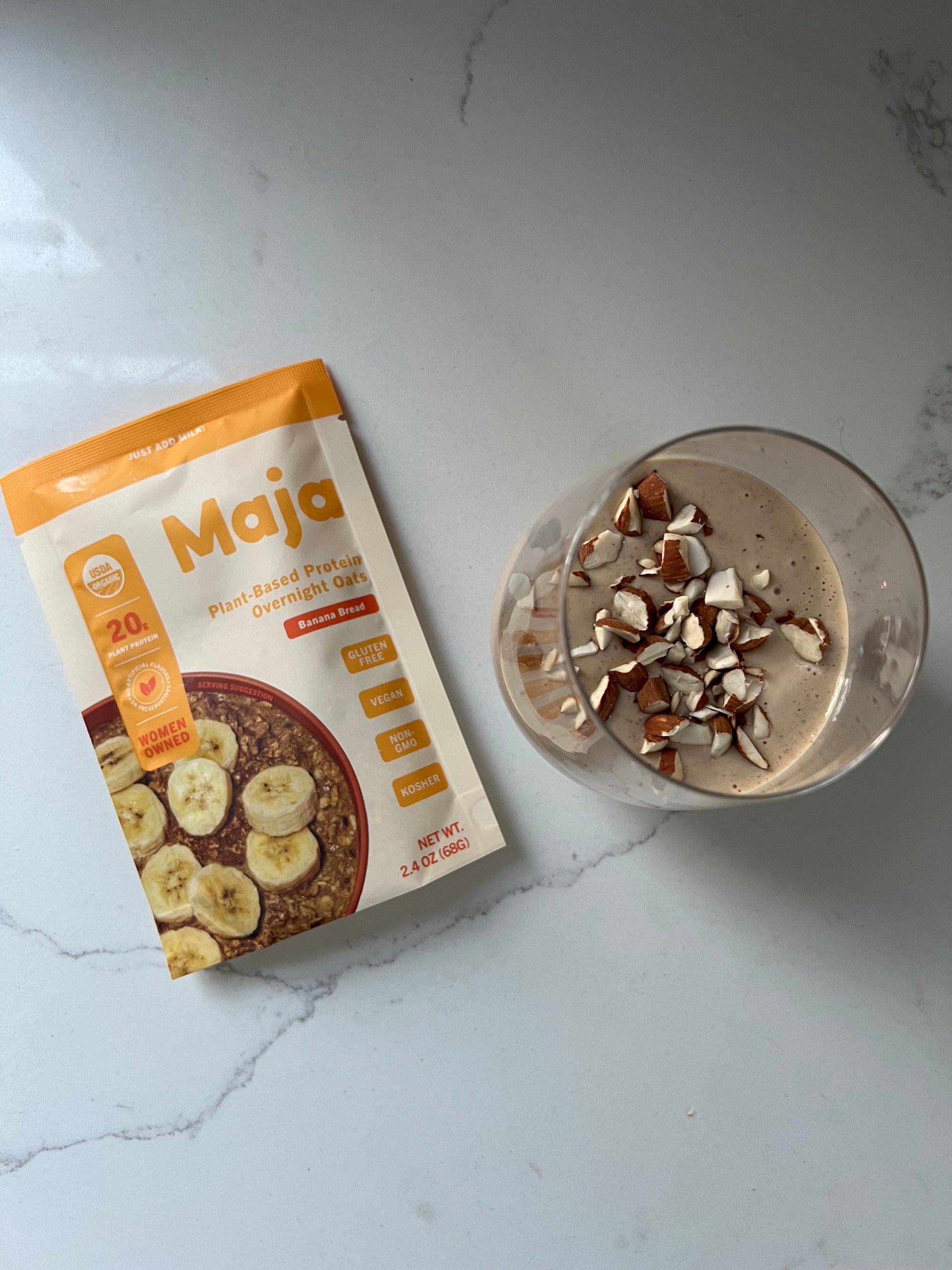 Banana Protein Oat Smoothie