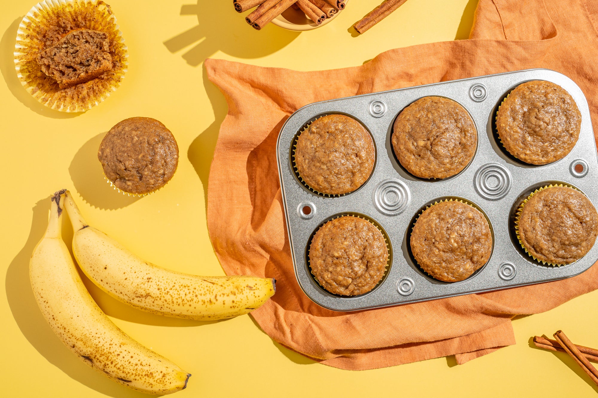 Banana Oat Muffins