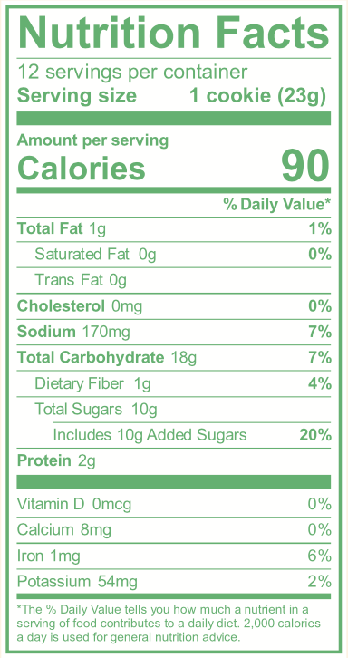 Matcha Sugar Cookie Mix